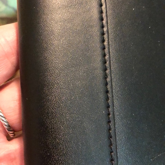 Portfolio Notepad Binder BLACK Career Jobsite Estimate Interview FauxLeather NEW - Picture 10 of 13